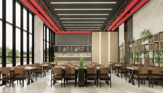 Fabrika İç Mimari Projesi